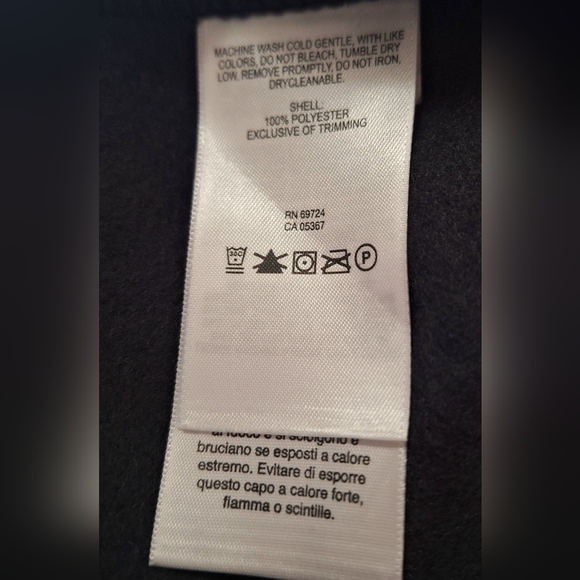 New COLUMBIA Fleece Vest Mens Size Large TALL Grey NWT - Picture 5 of 5